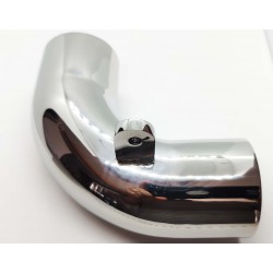 50.8mm SS pipe Handrail 90° elbow with  accessory Left side Brushed-for wood handrail
