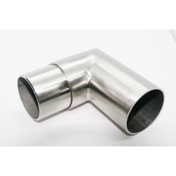 90° Sharp style handrail pipe connector male to female 42mm